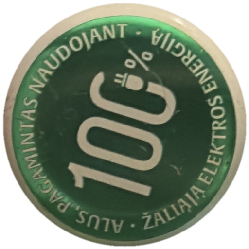 Alus 100% žalioji energija