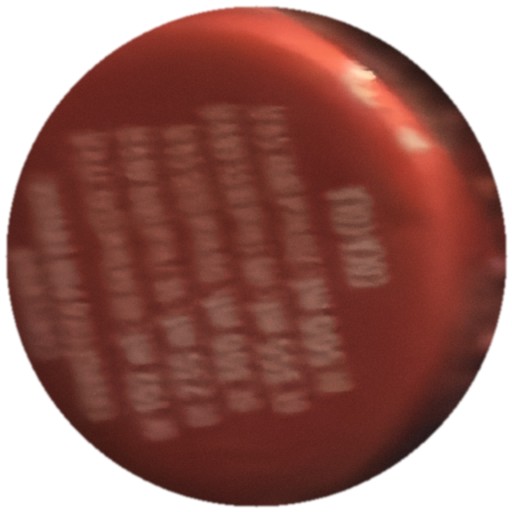 Rouge texte blanc