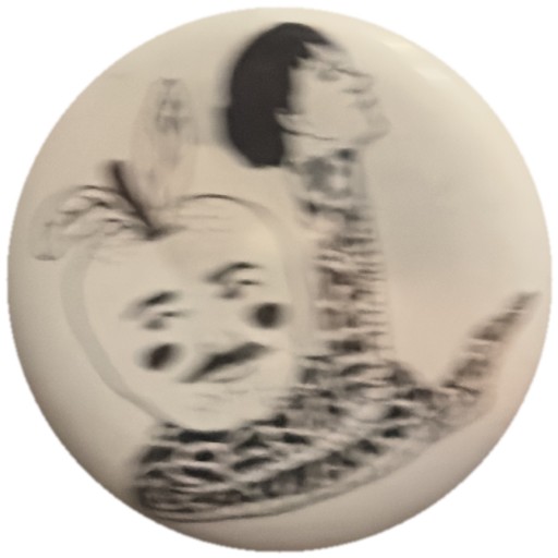 Personnage tête de pomme