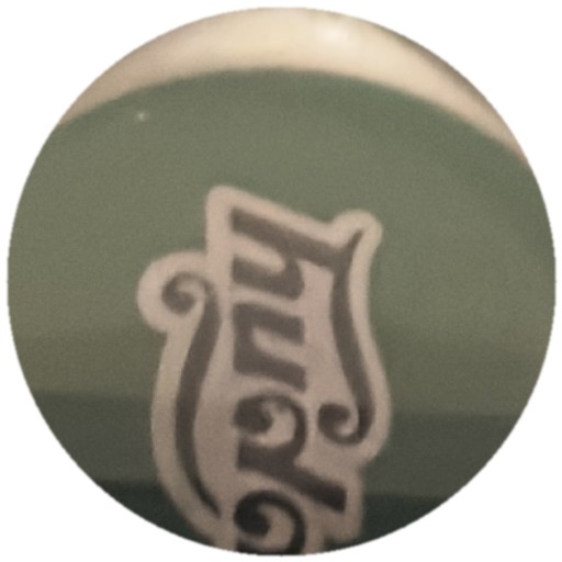 Script blanc sur vert