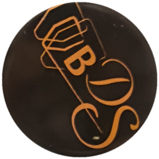 BDS orange sur noir