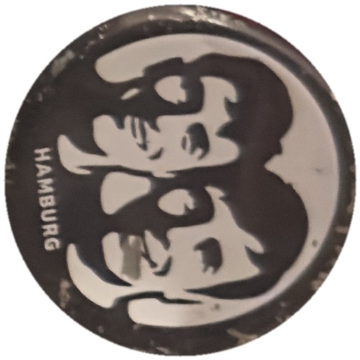 Visages noir et blanc 'Hamburg'