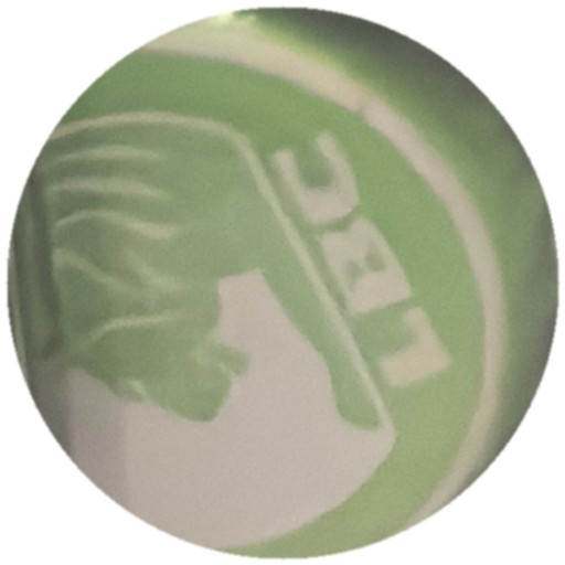 Verte et blanche 'LBG'