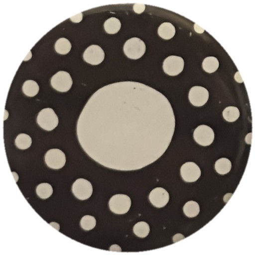 Pois blancs sur noir