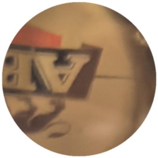 Lettres AB sur beige