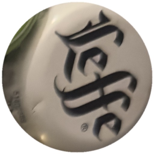 Leffe (blanche, logo noir)