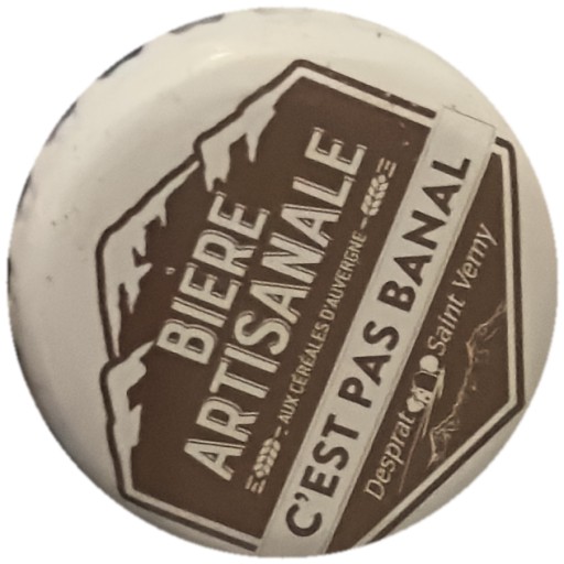 Bière artisanale C'est pas banal (Desprat Saint Verny)